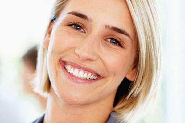 Beautiful white smile
